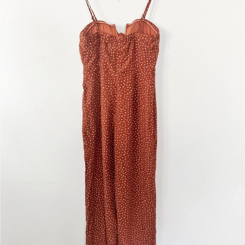 Cloud Ten rusty Polka Dot Jumpsuit large